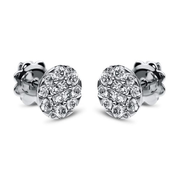 Diamant Ohrstecker 750er Weißgold 2C345W8-2 