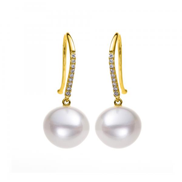 Diamant Ohrschmuck 585er Gelbgold 2C508G4-1 