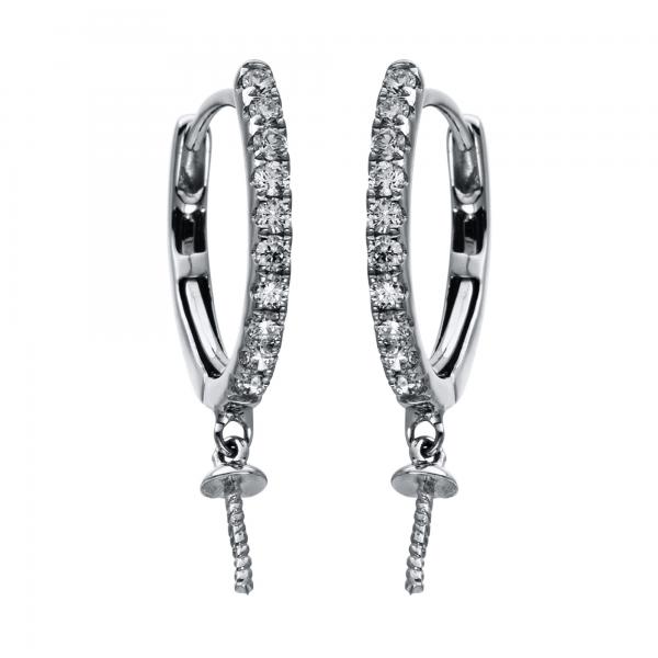 Diamant Ohrschmuck 750er Weißgold 2C976W8-5 