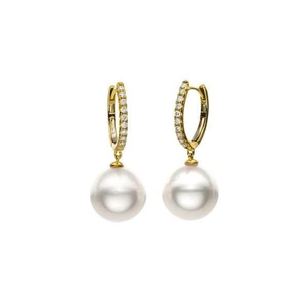 Diamant Creolen 750er Gelbgold 2D020G8-1 