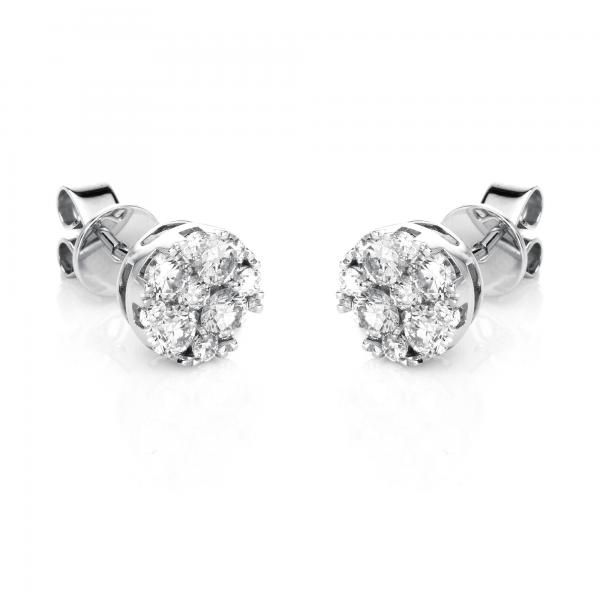 Diamant Ohrstecker 750er Weißgold 2E271W8-1 