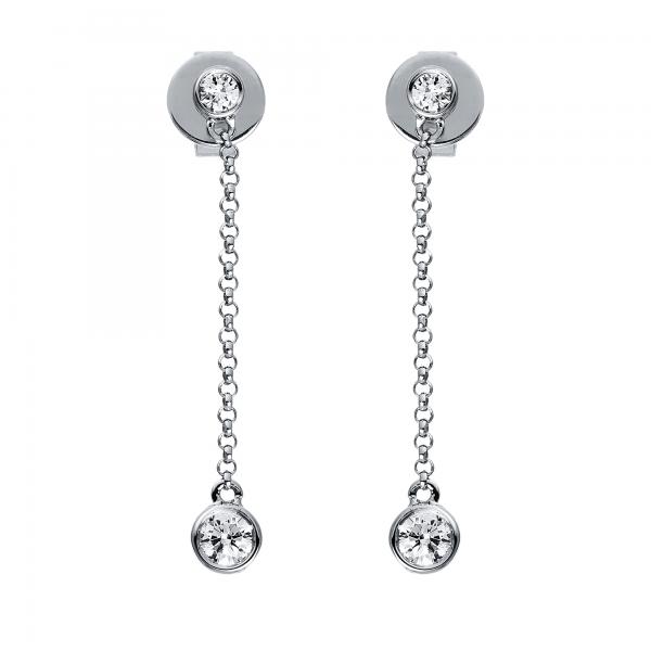 Diamant Ohrschmuck 585er Weißgold 2G810W4-1 