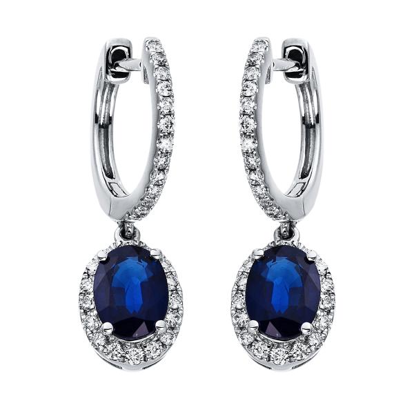 Diamant Ohrschmuck 750er Weißgold 2H078W8-1 