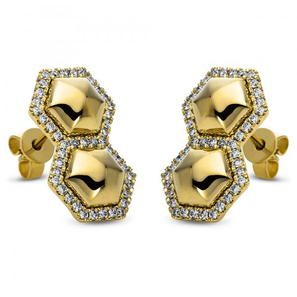 Diamant Ohrstecker 585er Gelbgold 2H266G4-1 