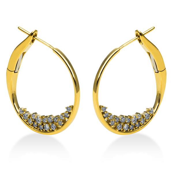 Diamant Creolen 750er Gelbgold 2I093G8-1 