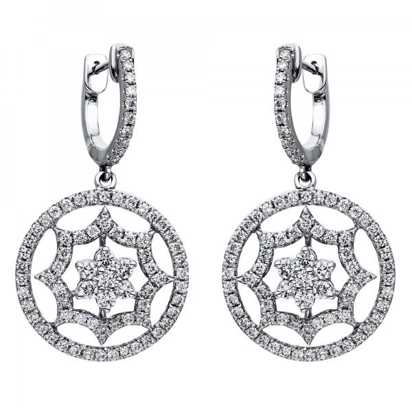 Diamant Ohrschmuck 750er Weißgold 2I374W8-1 