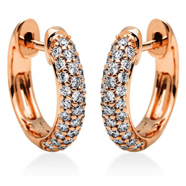 Diamant Creolen 750er Rotgold 2I824R8-1 