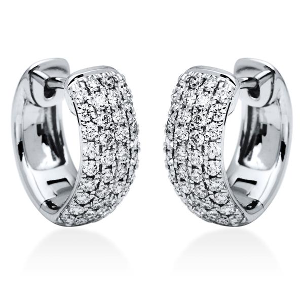 Diamant Creolen 750er Weißgold 2I831W8-1 