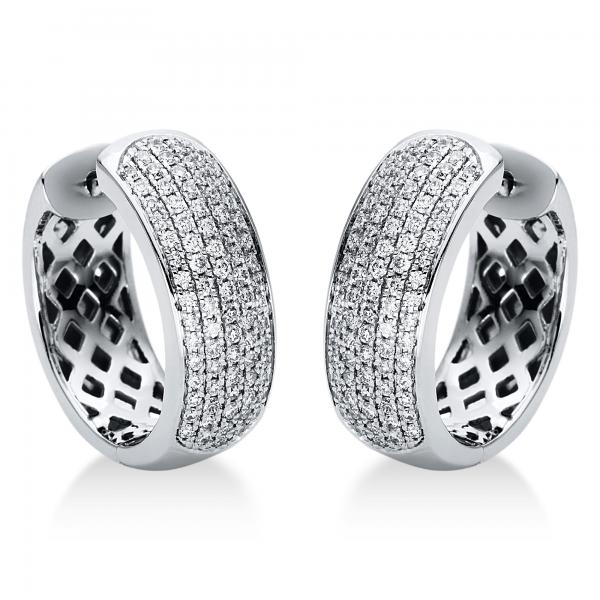 Diamant Creolen 750er Weißgold 2I879W8-1 