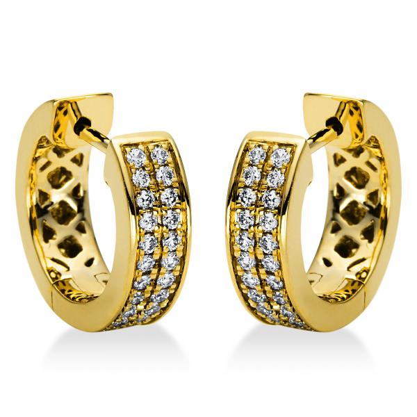 Diamant Creolen 750er Gelbgold 2I968G8-1 