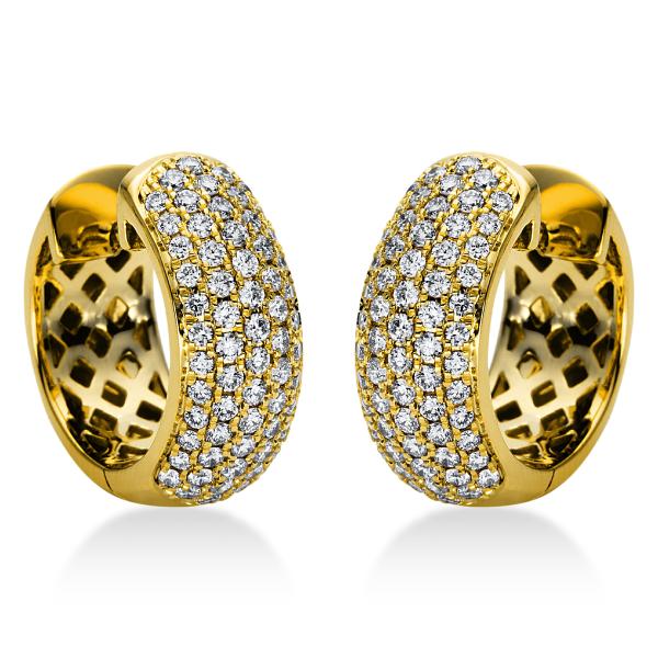 Diamant Creolen 750er Gelbgold 2I969G8-1 