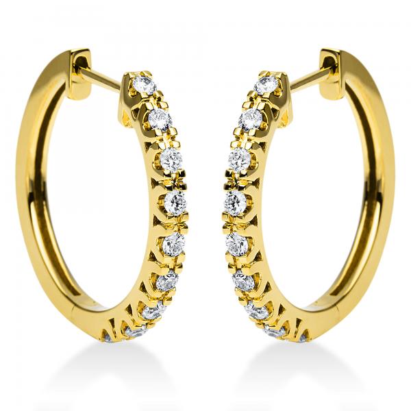 Diamant Creolen 750er Gelbgold 2I974G8-1 