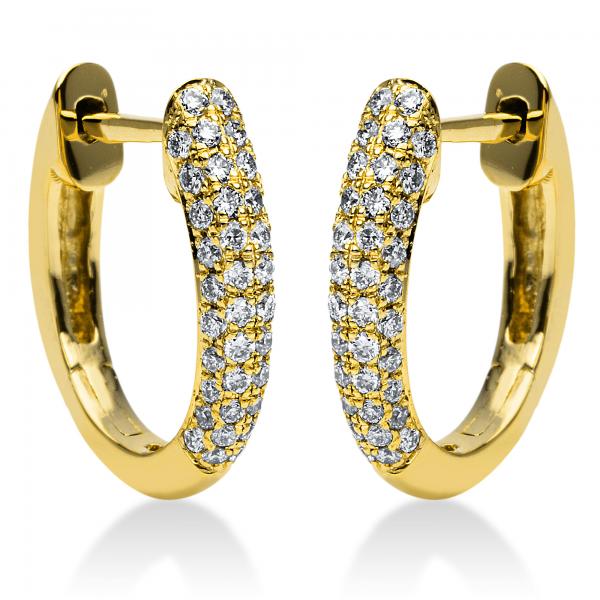 Diamant Creolen 750er Gelbgold 2I981G8-2 