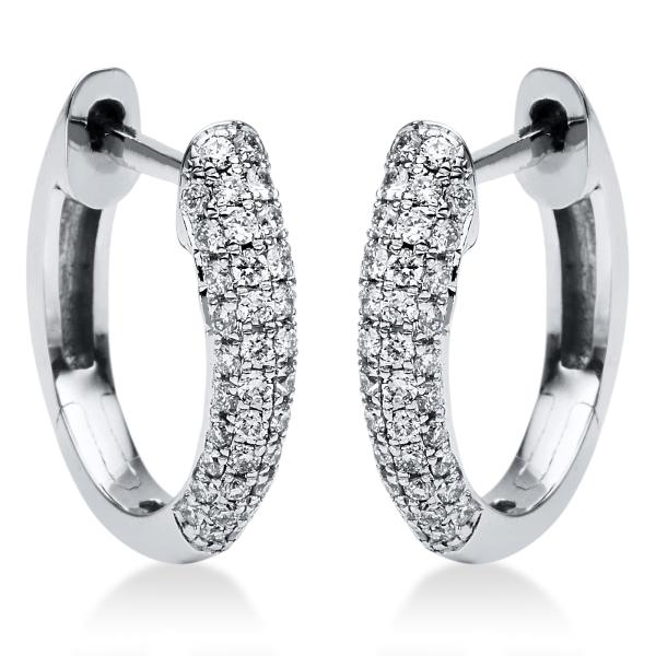 Diamant Creolen 750er Weißgold 2I981W8-4 