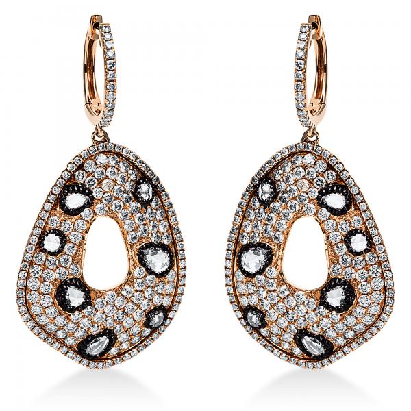 Diamant Ohrschmuck 750er Rotgold 2J600R8-1 