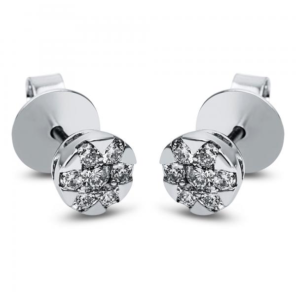 Diamant Ohrstecker 585er Weißgold 2J831W4-1 