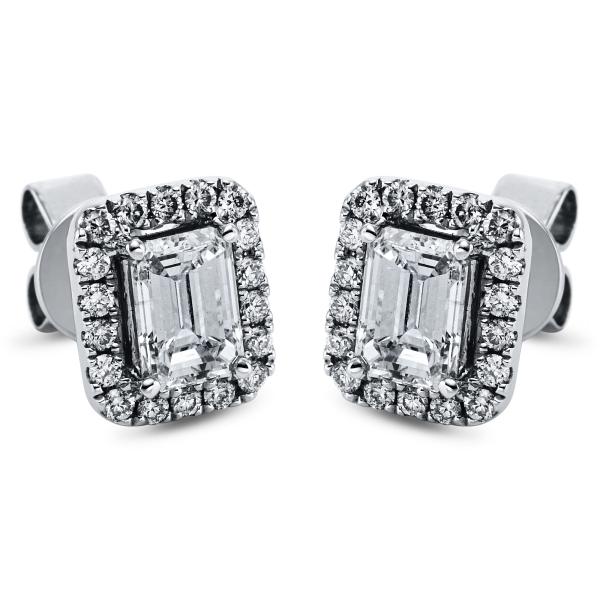 Diamant Ohrstecker 750er Weißgold 2J936W8-1 