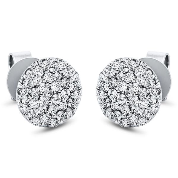 Diamant Ohrstecker 750er Weißgold 2K091W8-1 