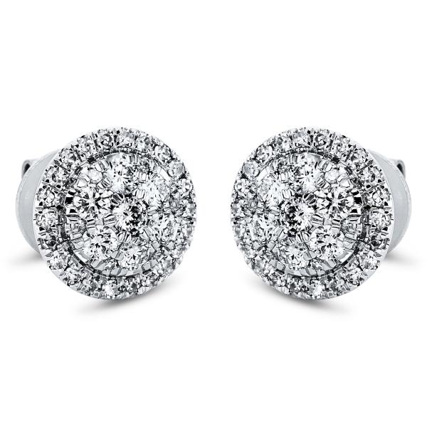 Diamant Ohrstecker 750er Weißgold 2K106W8-1 