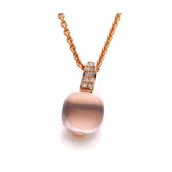 Diamant Anhänger 750er Rotgold 3A940R8-5 