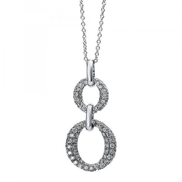 Diamant Anhänger 750er Weißgold 3B787W8-1 