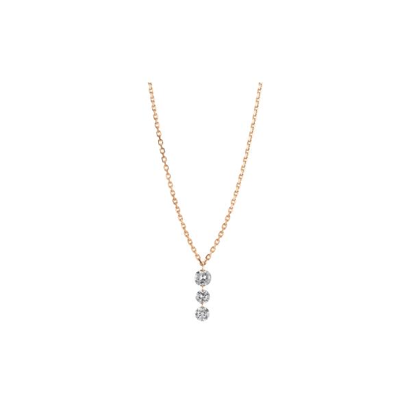 Diamant Collier 750er Rotgold 4A356R8-1 
