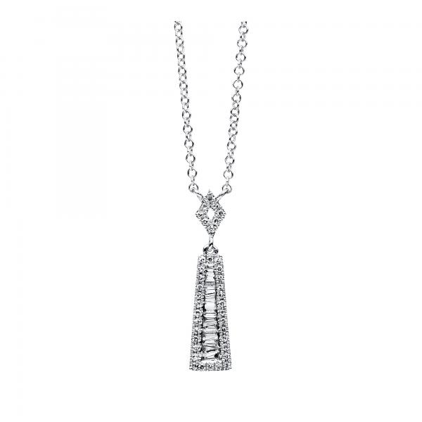 Diamant Collier 585er Weißgold 4B865W4-1 