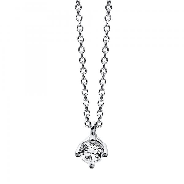 Diamant Collier 4er-Krappe 585er Weißgold 4C774W4-2 