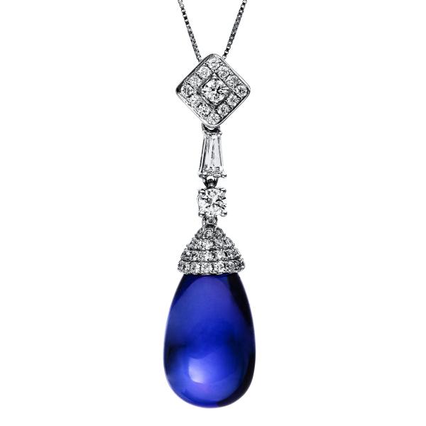 Diamant Collier 750er Weißgold 4E360W8-1 