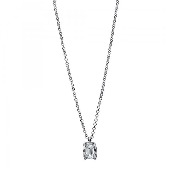 Diamant Collier 4er-Krappe 750er Weißgold 4E414W8-4 