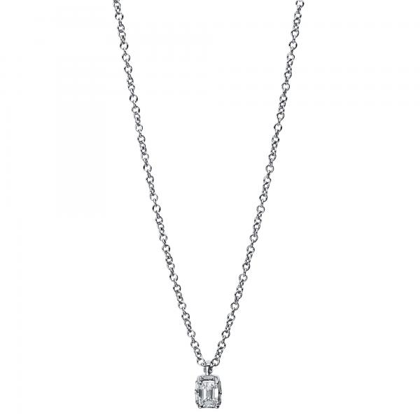 Diamant Collier 6er-Krappe 750er Weißgold 4E439W8-3 