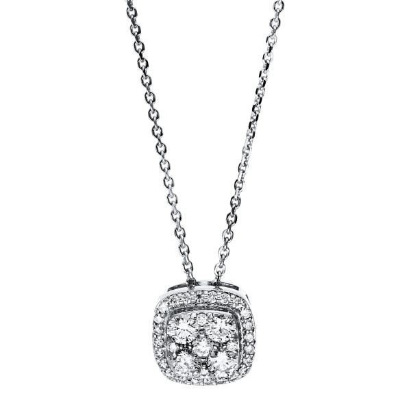 Diamant Collier 585er Weißgold 4F583W4-1 
