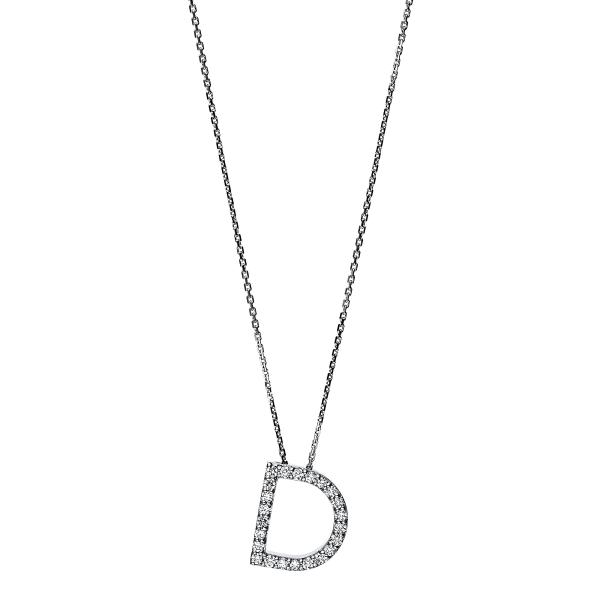 Diamant Collier 585er Weißgold 4F739W4-1 