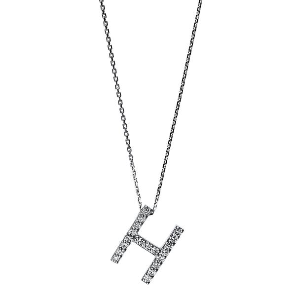 Diamant Collier 585er Weißgold 4F743W4-1 