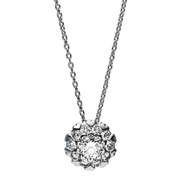 Diamant Collier 750er Weißgold 4F934W8-1 