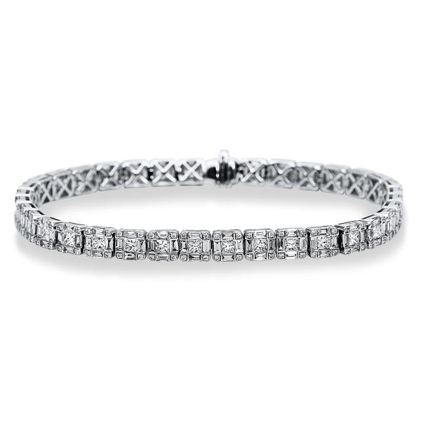 Diamant Armband 750er Weißgold 5B812W8-1 