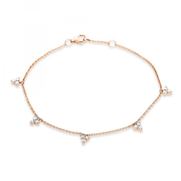 Diamant Armband 750er Rotgold 5C061R8-1 