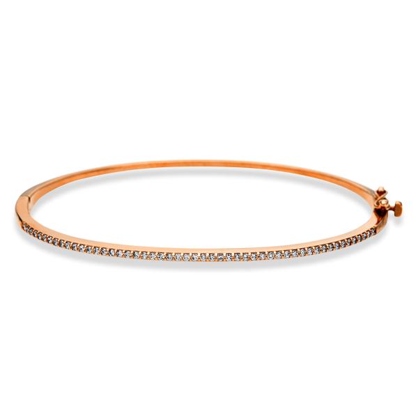 Diamant Armreif 750er Rotgold 6A554R8-1 