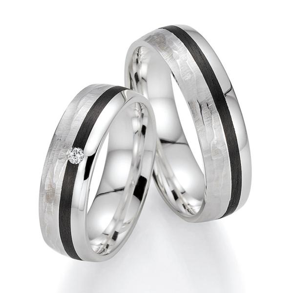 Bayer Trauringe Carbon 60 05521-060 + 61 05521-060