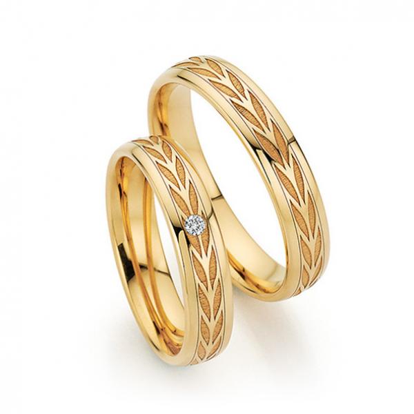 Fischer Trauringe Exclusive 38 07716/045 + 6 07716/045