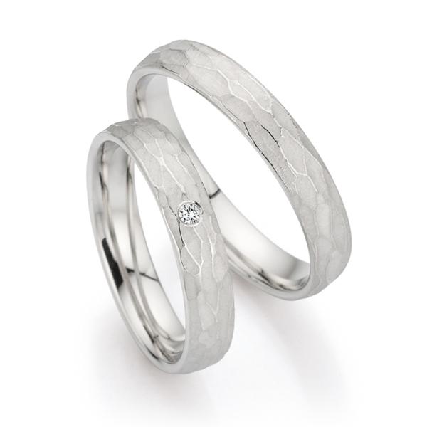 Bayer Trauringe Weissgold 60 88662 /040 + 61 88662 /040