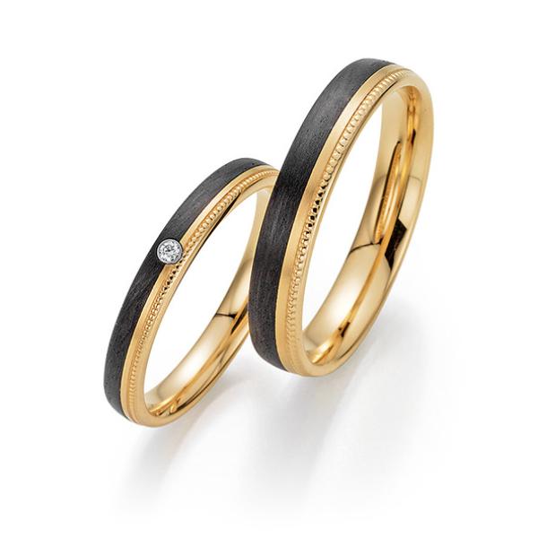 Fischer Trauringe Carbon 23 1600/030 +22 1600/040