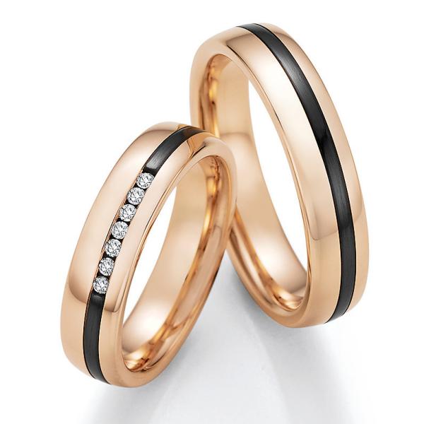 Nowotny-Collection Ruesch Trauringe Exclusive 14/10030-060+14/10040-060