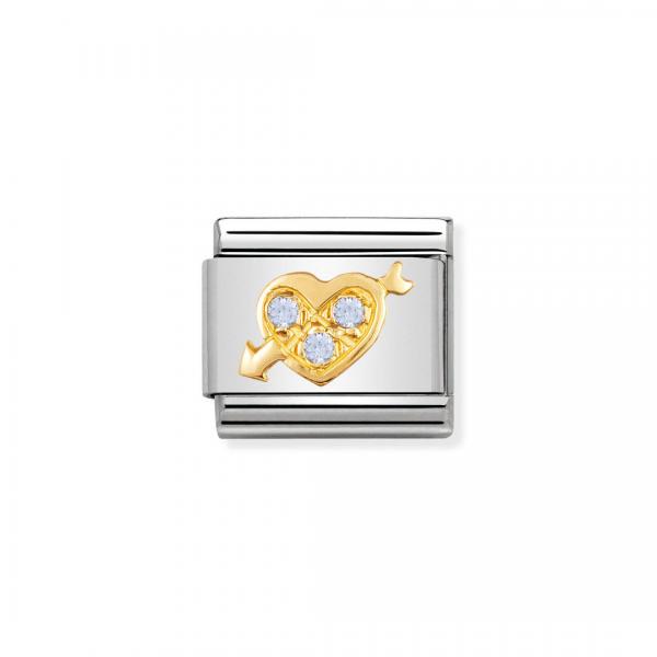 Nomination  Comp Classic   Getroffenes Herz HELLBLAU 030311/05