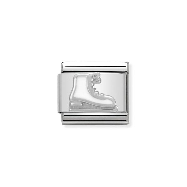 Nomination  COMPOSABLE CLASSIC   Weisse Schlittschuh 330204/04