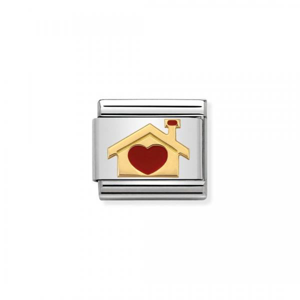 Nomination  COMPOSABLE Classic   Haus mit Herz 030283/07