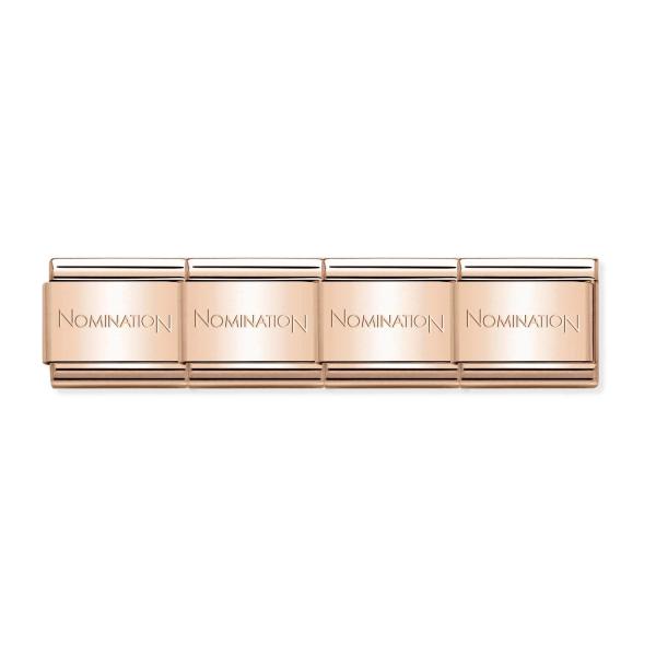 Nomination  Composable BASE   Rose Gold 030001/SI/011