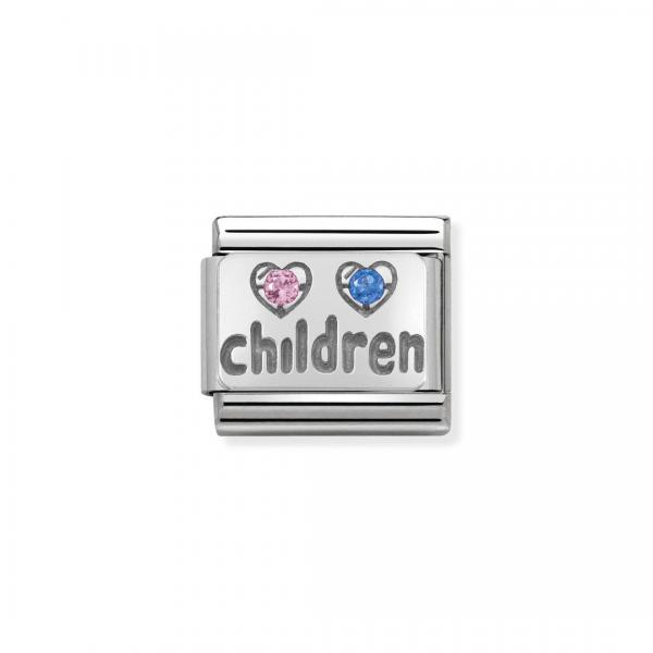 Nomination  COMPOSABLE Classic   Children ROSA und HELLBLAU 330304/15