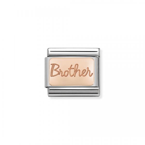 Nomination  COMPOSABLE CLASSIC   Plakette Brother 430101/37