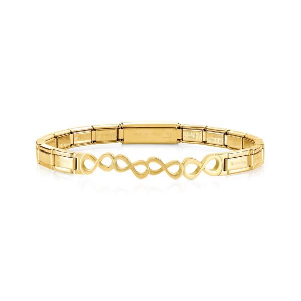 Nomination  TRENDSETTER Armband   Unendlich-Zeichen Gelbgold 021111/009